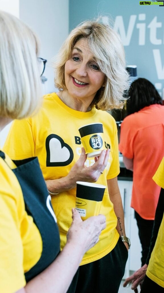 Kaye Adams Instagram - Really proud to be supporting @beatsoncharity as part of @thebighelpout (though I wouldn’t recommend asking me to make your coffee!) The Beatson Cancer Charity do incredible work supporting patients and their families as they go through treatment and beyond and I’m a very proud ambassador for them! The Big Help Out runs from 7-9th June and the Beatson are always looking for capable (or not so capable in my case) hands to help out - maybe this is your chance to try it out and see if volunteering could become a part of your life?
