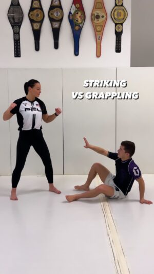 Kaytlin Neil Instagram - Team Striker or Team Grappler? 🤼‍♀️🥊 

#mmafighter #jiujitsu #mma #striking #kickboxing #bjj