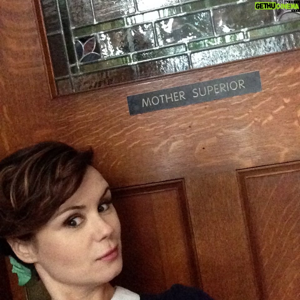 Keegan Connor Tracy Instagram - I miss these days. #ouat #onceuponatime #bluefairy