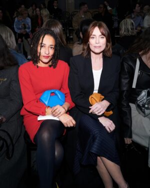 Keeley Hawes Instagram - Thanks and congratulations @jw_anderson such a beautiful show 🖤 #lfw