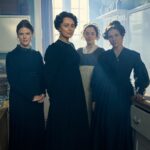 Keeley Hawes Instagram - Very excited to share a first look at Miss Austen, an adaptation of the bestselling novel by Gill Hornby… coming to @bbc in the UK and @masterpiecepbs in the US 🪶 📸 @robertviglasky #Rose Leslie #Patsy Ferran, #Jessica Hynes #Mirren Mack, #Max Irons #Alfred Enoch #Calam Lynch #Liv Hill #Phyllis Logan and #KevinMcNally