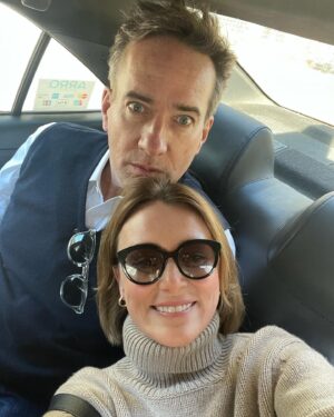 Keeley Hawes Instagram - Happy New Year from us! Wishing everyone a peaceful and joyful 2023 ❤️