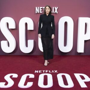 Keeley Hawes Instagram - Scoop out today on Netflix! 🍿