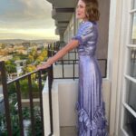 Keeley Hawes Instagram - 💜 Thank you @annahcstyle @rebeccarichardsmakeup @sheridanwardofficial