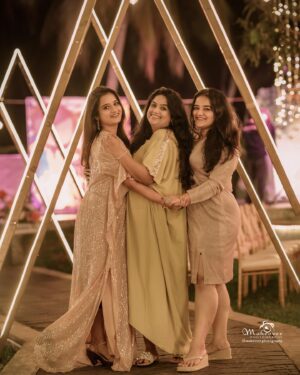 Keerthana Anil Instagram - Forever bonded, endless laughs ! ♥️👭👭♥️🧿