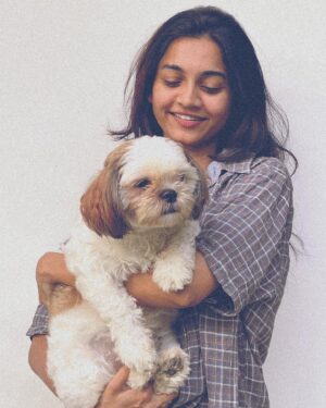Keerthana Sreekumar Instagram - Happy Birthday my heart! 💛
Can’t believe you’re 3 already!🥺🫶🏻 

#kiwii