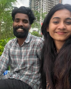 Keerthana Sreekumar Instagram - Hugs, kisses and lots of birthday Wishes Nanbaa 🫶🏻 @adharsh_sudharsan