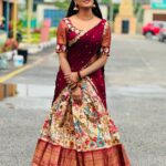 Keerthi Bhat Instagram – ♥️

This beautiful outfit by : @kowshiki_couture 

#ursradha #madhuranagarilo #teluguactress #telugu #hyderabad #love #joyful