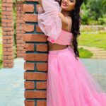 Keerthi Bhat Instagram – 💗

Designer n outfit by : @dream_outfits_by_rr 

#pink #selfloveisthebestlove #bigboss6 #keerthibhat #thankyou