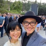 Keiko Agena Instagram - Hitting the red carpet for the #BetterCallSaul Premiere! Everything is better with my BFF @shinkawasaki Can’t wait till see the show. Season 6! MakeUp: @nhinako_makeup Hair: @jayceemnirajd #BCS #BetterCallSaulPremiere #RedCarpet #FunTimes #Yeah #Howzit