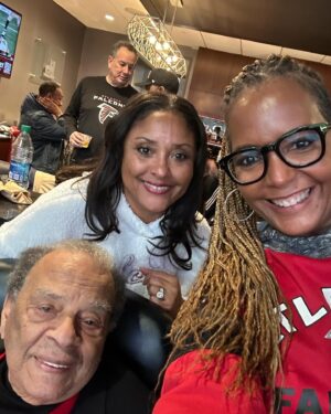 Keisha Lance Bottoms Instagram - Your team would never!  #RiseUp #OnlyInATL #50yearsofhiphop #falcons
