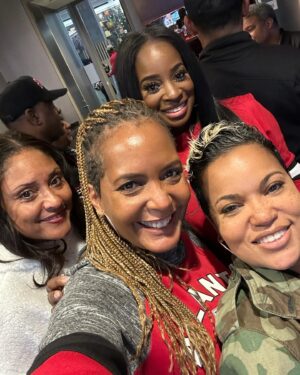 Keisha Lance Bottoms Instagram - Your team would never!  #RiseUp #OnlyInATL #50yearsofhiphop #falcons