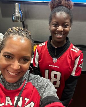 Keisha Lance Bottoms Instagram - Your team would never!  #RiseUp #OnlyInATL #50yearsofhiphop #falcons