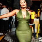 Keke Mphuthi Instagram - Spent my pre-birthday at the @savannacider X @showmaxonline Laugh Africa Comedy Festival Launch in Rosebank where our beautiful Queen @minniedlamini said “YES” to being our roastee … Y’all better be nice to my baby girl otherwise I’m coming for you, Siyavanna South Africa 😌😉 #laughafricacomedyfestival #savannalacf #siyavanna Hair done by: @lillyshair_ Styled:Me