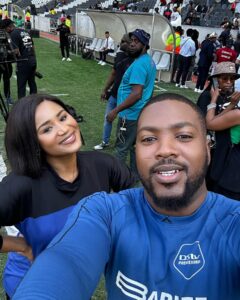 Keke Mphuthi Instagram - We here for the LOVE OF THE GAME!!! ⚽️⚽️⚽️ #dstvpremiership #babizebonke #supersport #amafandayz