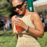 Keke Mphuthi Instagram - The Plan is to smile ….Through it all 🧡🧡🧡