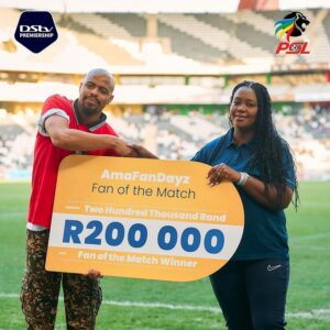Keke Mphuthi Instagram - Looking at this first image …DO YOU THINK I SAVED THE GOAL?🥅 … now scroll to the third slide 🛝 😅. 

This is why Didintle will forever be right for the job at Shoshaguve Giants on @championsmzansi . She’s a force to be reckoned with 🤭.

Had a great time in MBOMBELA THIS PAST WEEKEND WITH @dstvpremiership & @babizebonke_za  at the TS GALAXY VS ORLANDO PIRATES GAME FIXTURE .
👏🏽👏🏽👏🏽👏🏽a big congratulations to TS GALAXY ON THE WIN AND OUR AMAZING #amafandayz CONTESTANT THAT WON R200 000 scoring against my buddy @therealnkanyiso 😊.

(FYI I’m gonna get the peoples money back from menga as per request 🤣🤣🤣)
#amafandayz 
#babizebonke 
#dstvprem 
#supersport 
#tsgalaxy 
#pirates