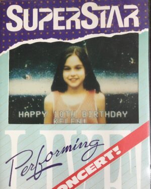Kelen Coleman Instagram - Never forget where you came from 😉 😆 (The #90s were was all about the lip sync music video birthday parties) #superstarvideo #iykyk