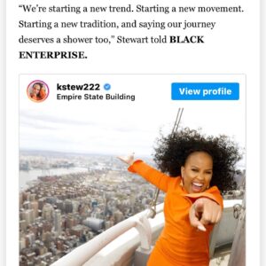 Kellee Stewart Instagram - Thank you @blackenterprise @blackenterprisewomen for featuring my new partnership with @evite to bring PARENTHOOD JOURNEY invitations to over 100 million users! Thank you to Atiya Jordan for allowing me to cry and celebrate with her during this glorious interview! I appreciate the support and the #infertilitycommunity appreciates you spreading the word! #niaw2023 #niaw #infertilityawareness #eggfreezingjourney #eggfreezing #parenthoodjourney #evite #nationalinfertilityawarenessweek