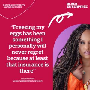 Kellee Stewart Instagram - Thank you @blackenterprise @blackenterprisewomen for featuring my new partnership with @evite to bring PARENTHOOD JOURNEY invitations to over 100 million users! Thank you to Atiya Jordan for allowing me to cry and celebrate with her during this glorious interview! I appreciate the support and the #infertilitycommunity appreciates you spreading the word! #niaw2023 #niaw #infertilityawareness #eggfreezingjourney #eggfreezing #parenthoodjourney #evite #nationalinfertilityawarenessweek