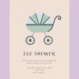 Kellee Stewart Instagram - 🧡🥚🥚EGGS on EVITE🥚🥚🧡
SWIPE! ➡️Now on Evite.com you’re invited to read my #eggfreezingjourney and learn more about the new PARENTHOOD JOURNEY category of invitations and how it came to be! We’re starting a movement… a new TRADITION… and we hope to see your parenthood journey showers soon! Link in bio! @evite 
All photos @damu_malik_photo 
Special thanks to Alison Baldwin who brought this blog to life! ⭐️
#niaw2023 #niaw #nationalinfertilityawarenessweek #eggshowers #ivfshower #adoption #adoptionshower #rainbowbaby #rainbowbabyshower #surrogacy #surrogacyshower #eggfreezingjourney #ivf #ivfjourney