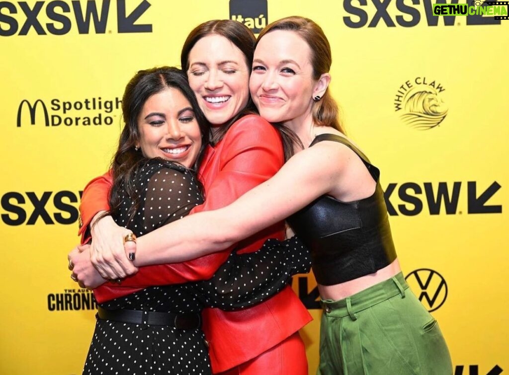 Kelley Jakle Instagram - Proud doesn’t even begin to cut it. @brittanysnow you did it!!! You made a beautiful film from the depths of your heart, and we bawled our eyes out. We can’t wait for the world to see #parachutefilm!! #sxsw