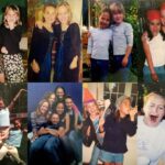 Kelley Jakle Instagram - I am going to continue being gushy. This past week, I got to spend time with these beautiful women - we have all been friends for nearly 30 (29) years!! Watching each other grow, from getting married (bridey @sunbaby.88) to starting families (@reetskeet728 @alexjnsn) to running marathons (Sara is running the NYC marathon right now) to starting their own businesses (go buy custom swimsuits from boss lady @luv_martha) has been so incredible. Also a little surreal, considering how little we were when we all met ➡️➡️➡️ These silly kids still come out when we’re together. I hope they always will. ❤️ 📸: @markhapka and our parents (thanks mama for sending me these gems!!)
