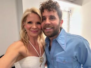 Kelli O'Hara Instagram - What a wonderful honor to sing with @bensplatt tonight and what a truly fantastic show he is giving us at @thepalacenyc 👏. His original music from his albums #singtomeinstead and #honeymind just blow me away, not to mention his mastery of the iconic greats.  I’ll never forget it!  Show #9.  Go see him!