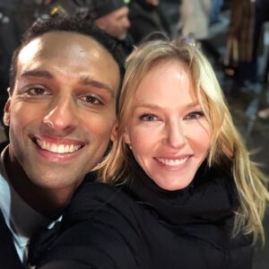 Kelli Giddish Instagram - Special guest joins @nbcsvu #SVU tonight! @arielstachel