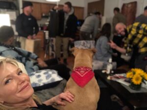 Kelli Giddish Instagram - #FrannieMae on set @nbcsvu  #TCB⚡️