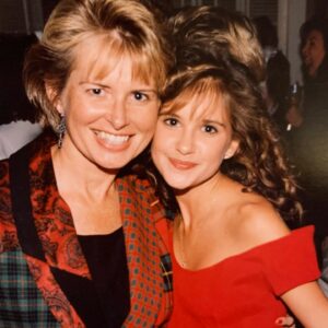 Kellie Martin Instagram - Me and my sweet mama at my sweet 16 on the set of Life Goes On. #tbt