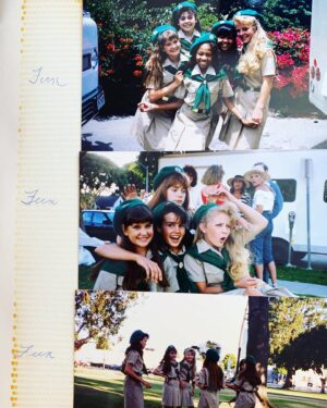 Kellie Martin Instagram - My mom’s photo album strikes again. This time it’s #TroopBeveryHills Please note that according to my mom’s inscription, we had “fun, fun, fun.” #fbf
