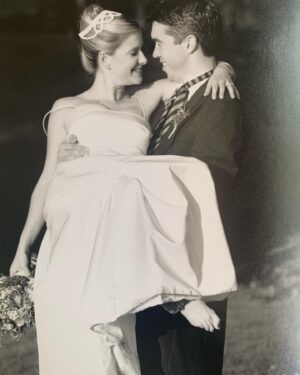 Kellie Martin Instagram - It’s my favorite love story: we met at college, fell in love, and got married in Montana. I don’t know how we found each other, but I thank God each day that we did. Happy 24th, my love.