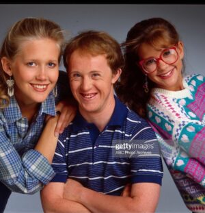 Kellie Martin Instagram - I feel like celebrating Chris Burke everyday but particularly on #worlddownsyndromeday  There is nothing he can’t do and no one he can’t win over. My life was changed for the better the moment I met him. And I cannot wait to see what he does next.