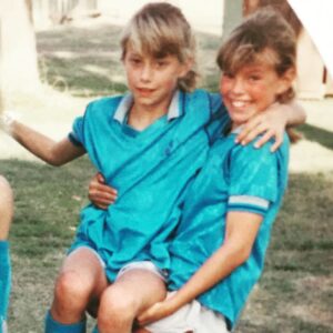 Kelly Noonan Instagram - 35 years of best friendship 🥂 HAPPY BIRTHDAY TO MY TWIN SOUL and SISTER Carolyn! She has been my ride or die since AYSO in 1989 ⚽️ Best auntie to Roo and the kindest heart imaginable. No wonder her name is CARE. May this crazy year bring you all the magic you deserve and more Buna! 💫