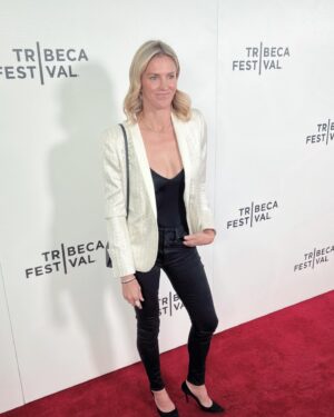 Kelly Noonan Instagram - I am so honored and proud to be a part of the powerful documentary, Of Night and Light: The Story of Iboga and Ibogaine, directed by the brilliant @lucywalkerfilm that premiered at the Tribeca Festival last night. Stanford University just completed a study on Ibogaine and the incredible healing effects it has on the human brain and psyche, including the potential to heal opioid and other chemical addictions, PTSD, depression and more.  That study is just one of the masterfully woven  storylines in this extremely impactful doc. This film is so important, hopeful, and healing on many levels and I cannot wait for you all to see it. And a special shout out to my friend @maxrosinski who came out to support! (ZAVA! 😜) #documentary #healing #veterans  #plantmedicine #nature #intelligence #science #grateful #heal #ptsd #depression #anxiety #addiction #tribecafilmfestival #mentalhealth #femalefilmmaker