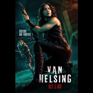 Kelly Overton Instagram - Looks like the poster for Season 3 just dropped! 10 more sleeps until Season 3 drops!! #vanhelsing #syfy #season3 #netflix 🖤🤘🏼