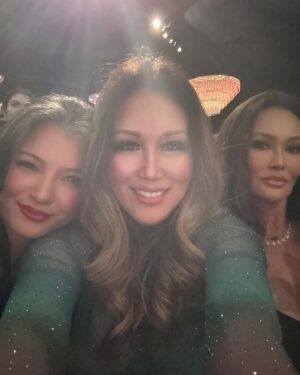 Kelly Hu Instagram - Unforgettable 2023 with these babes @kellyhu @tiacarrere