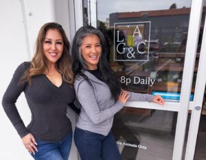 Kelly Hu Instagram - So proud of my baby sis @tgluck a zero waste/farmers market/grocery is only a concept she could execute. I’m simply in awe of you, Theresa. Hard work pays off and you work the hardest ❤️
 @kellyhu is already a loyal customer @lagroceryandcafe