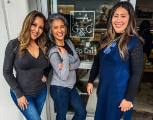 Kelly Hu Instagram - So proud of my baby sis @tgluck a zero waste/farmers market/grocery is only a concept she could execute. I’m simply in awe of you, Theresa. Hard work pays off and you work the hardest ❤️
 @kellyhu is already a loyal customer @lagroceryandcafe