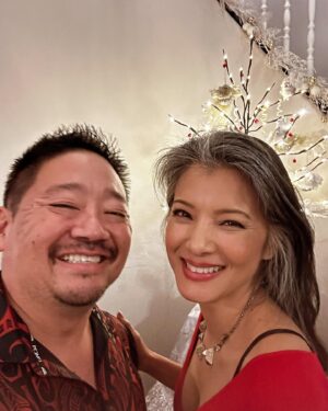 Kelly Hu Instagram - New Xmas tradition in Las Vegas! Awesome spending Christmas with friends and family. Always a pleasure throwing parties with the amazing @kellyhu !