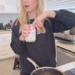 Kelly Kruger Instagram - I always say It’s not Kelly’s Kitvhen unless I break something, burn something (including myself) or make a mess… I’ve tried to do this recipe w unrefined sugar 4 times!! It finally worked but I couldn’t even finish it!! My finger hurts… 🤕 Will try again tomorrow. #BTS #behindthescenes #reallife #reality #cooking