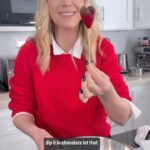 Kelly Kruger Instagram - ❤️ shaped chocolate dipped strawberries! Ok so these didn’t turn out exactly how I wanted them to but I thought the idea was so cute I had to post it. I will do a round 2 though for you guys. **don’t cut such a deep V and it’ll look like a better heart. Would you make these?? If you want more cute Valentine’s Day inspired treats let me know. ❤️❤️❤️ #recipes #strawberry #chocolate #valentinesday2024 #treat #candy #dessert