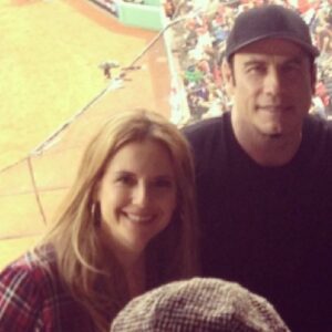 Kelly Preston Instagram - #tbt one of my favorite American pastimes with my favorite guy