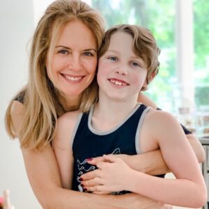 Kelly Preston Instagram - Loving my boy 🧡💕#happysaturday