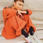 Kelly Tandiono Instagram - Some of my favorite shots from @puma New York Fashion Week with my favorite “Palermo” customized by artist @yowashua ❤️ . Make up and hair @mayelavazquezbeauty Wearing “We are Legends” Jumpsuit @pumasportstyle 📸 @kfaladina