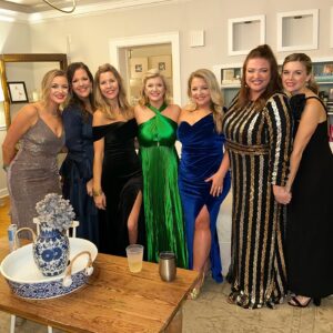 Kelsey Barnard Clark Instagram - Camera roll lately has been ball season filled with all the glitter, glam, jewels & girl time & honestly I want this to be every season ok