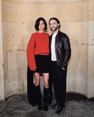 Kelsey Asbille Instagram - 🏹❤️ @nicolasghesquiere @louisvuitton