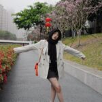 Kendra Sow Instagram – 元宵节快乐！
送上一组粉粉的桃花照🌸💗🎆