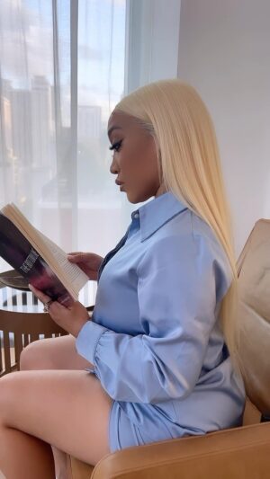 Kenisha “Miami Tip” Myree Instagram - My book “THE BOTTIM LINE” will have you so tuned in!!!! If you haven’t read it yet click the link in my bio to start your copy now!! 📚🔥 Sex Drugs Greed and Envy all play a role in this vicious game beyond the pole but through all the bullsh*t the money is THE BOTTOM LINE 💫
